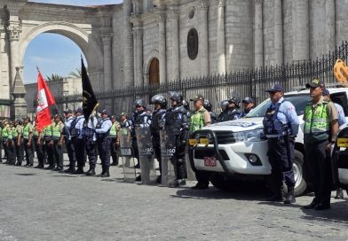 Comienza patrullaje estratégico entre la policía y la Municipalidad de Arequipa