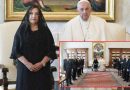 MANDATARIA BOLUARTE ZEGARRA ASEGURA QUE EL PAPA FRANCISCO FELICITÓ SU GESTIÓN: