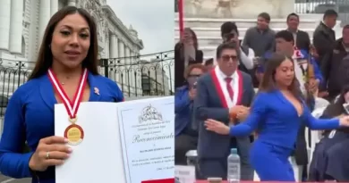 CONDUCTORA DE TV CUESTIONÓ AL CONGRESO AL CONDECORAR A PERSONAJE DE LA FARÁNDULA: