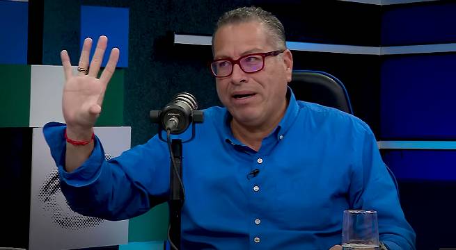 CANDIDATO PRESIDENCIAL LE DICE DE TODO A GOBERNADOR DE AREQUIPA: