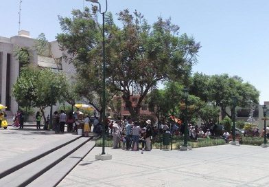 JÓVENES DANZARINES DE AREQUIPE PIDEN REAPERTURA DE PARQUE ESPAÑA:
