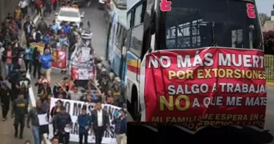 ANUNCIAN PARO NACIONAL DE TRANSPORTISTAS POR CASOS DE SICARIATO: